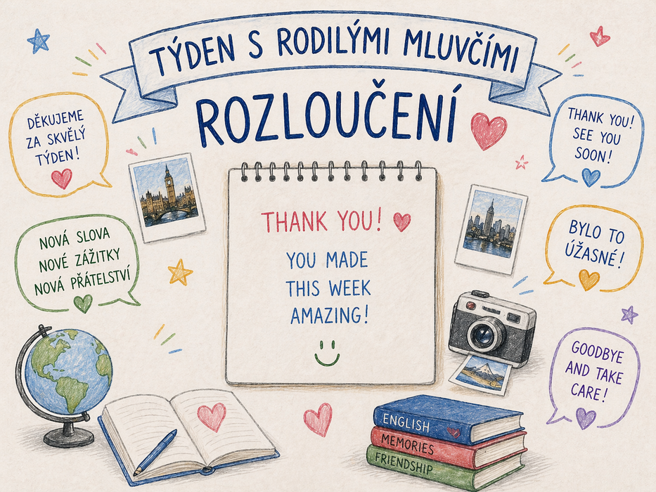 Rozloučení s rodilými mluvčími